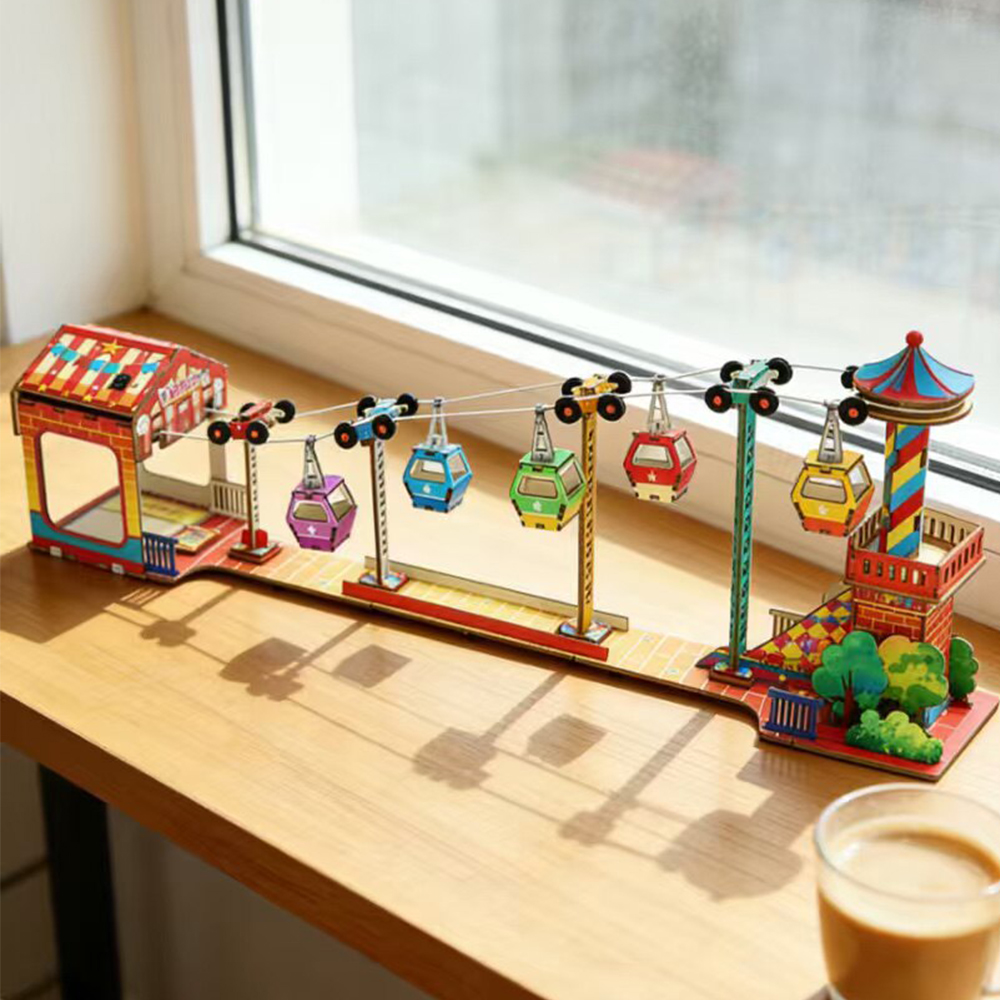Science And Invention - Model Kereta Gantung Wisata Mainan Sains