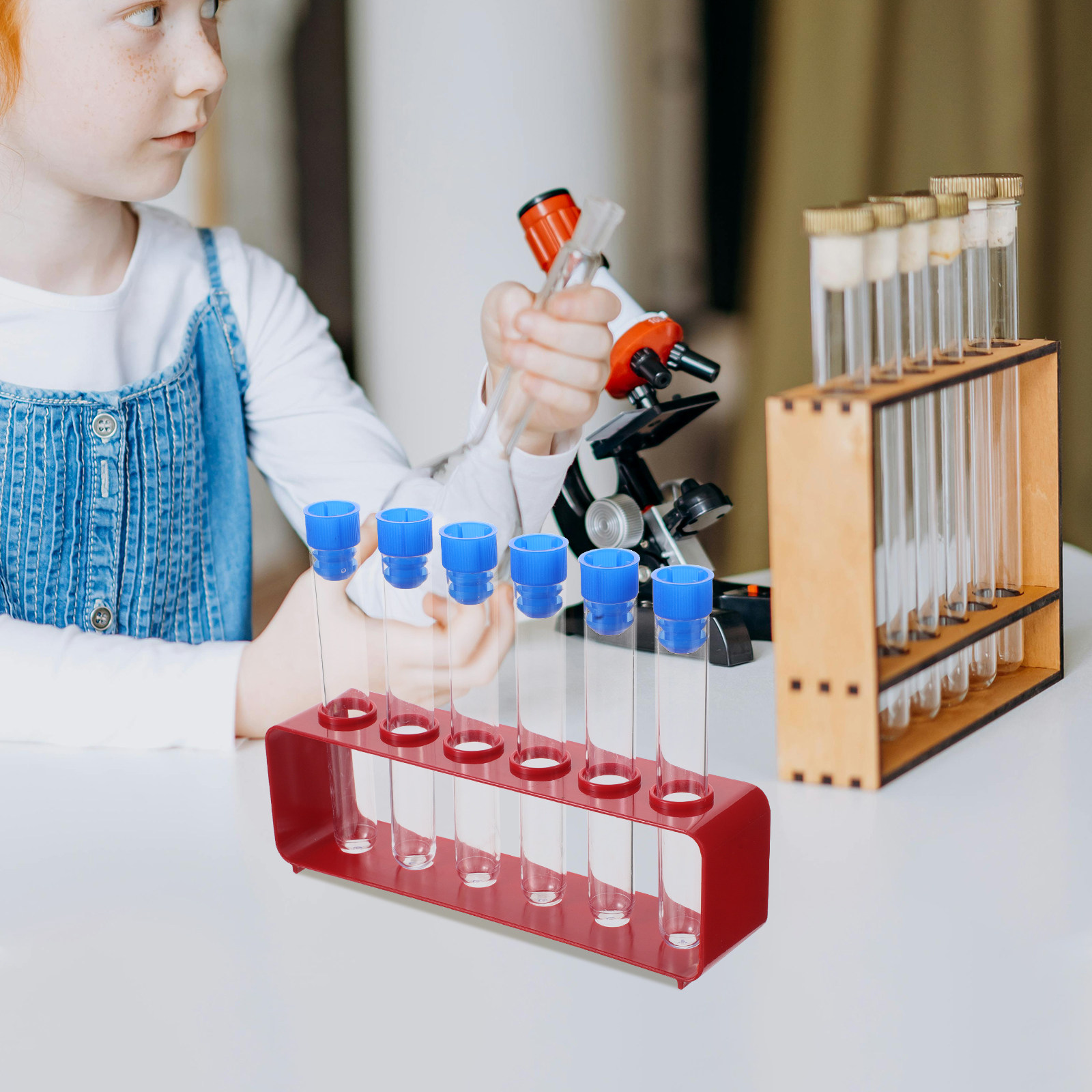1Set Tabung Uji Sains Tabung E - Chemistry Set Beginner ulasan dan harga