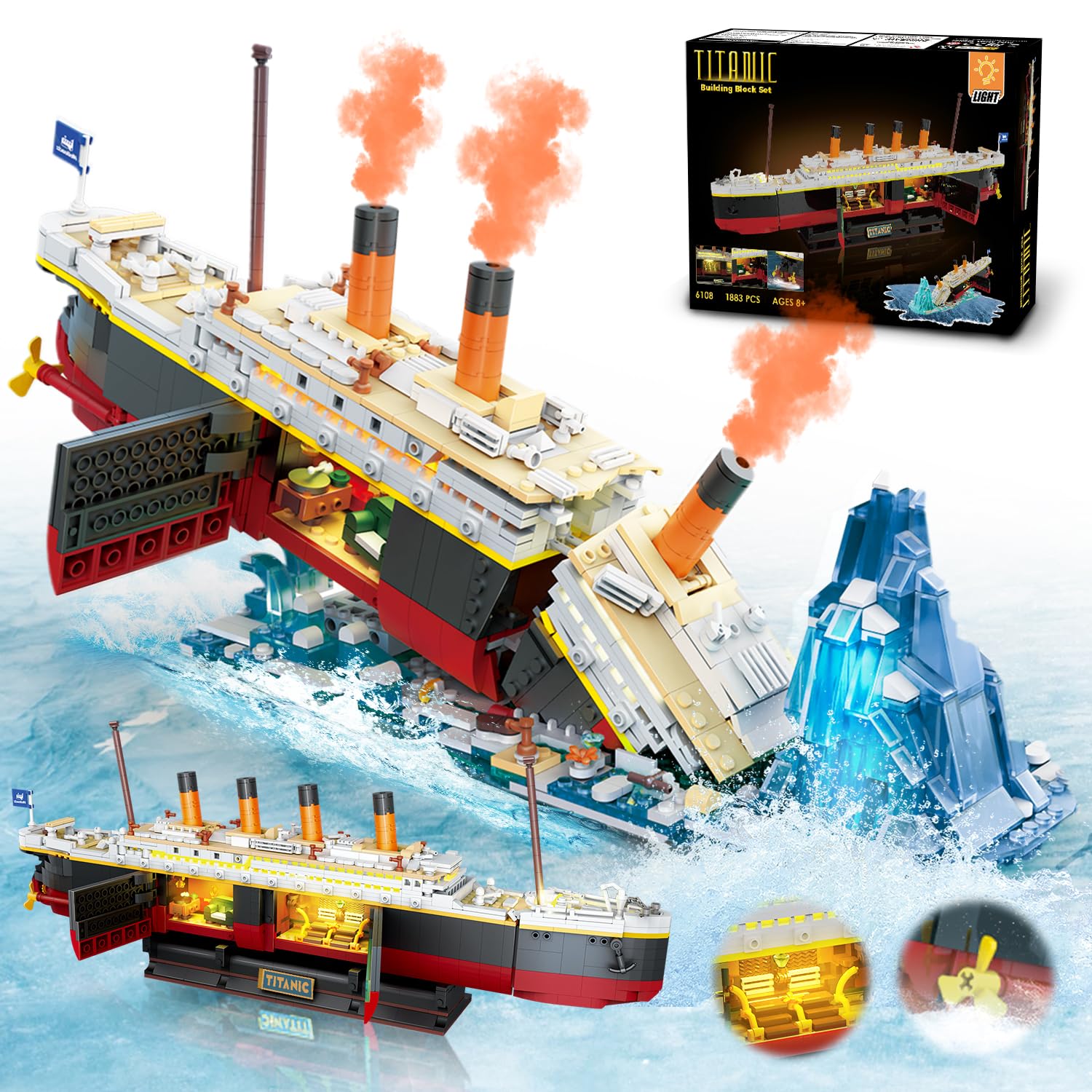 Set Bangunan Titanic dengan LE - Science Olympiad ulasan dan harga