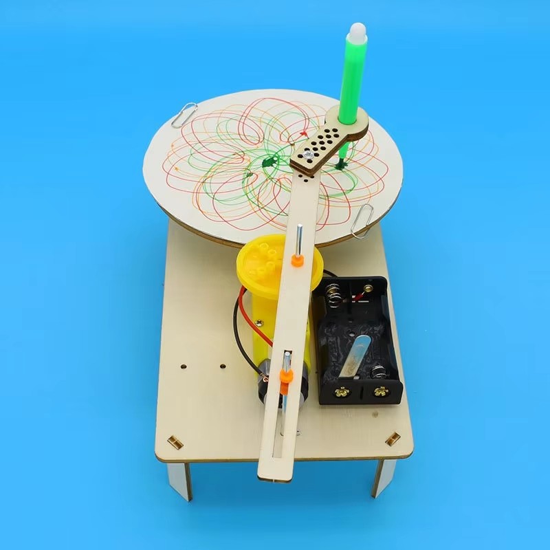 Robot Gambar Elektronik Kayu K - Science Project Robot ulasan dan harga