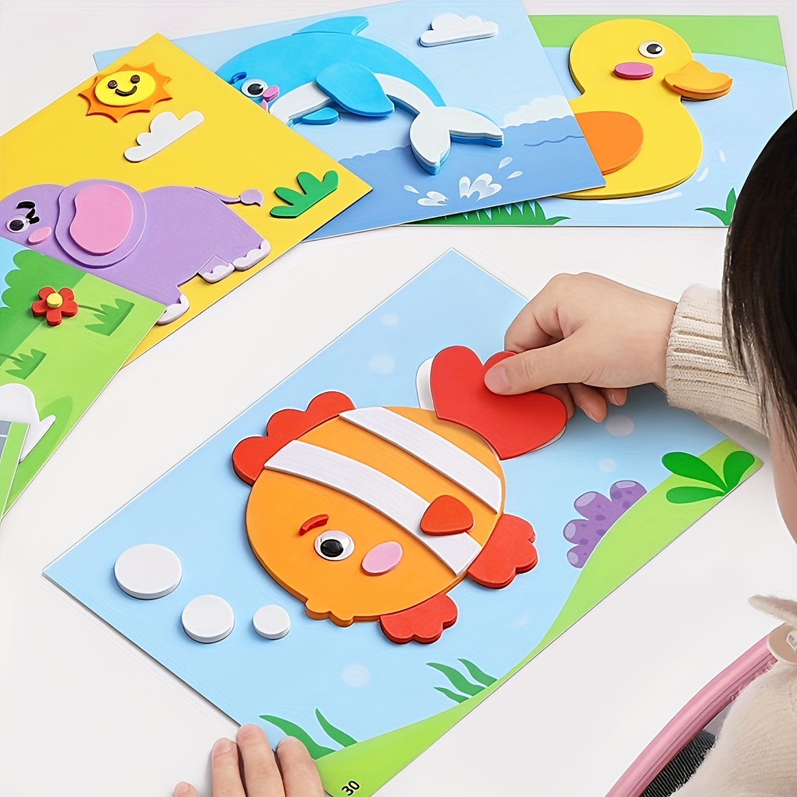 Stiker 3D untuk Anak-anak, Sek - Science Toys Diy ulasan dan harga